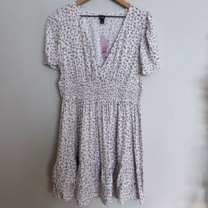 Wild Fable Floral Wrap Prairie Dress